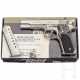 Smith & Wesson Modell 645, "The .45 ACP Eight-Shot Autoloading Pistol Stainless", im Karton - фото 1