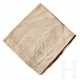 Adolf Hitler – a Napkin from his Informal Personal Table Service - Foto 1