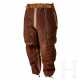 A Pair of Suede Leather Winter Trousers for Aviation Personnel - Foto 1
