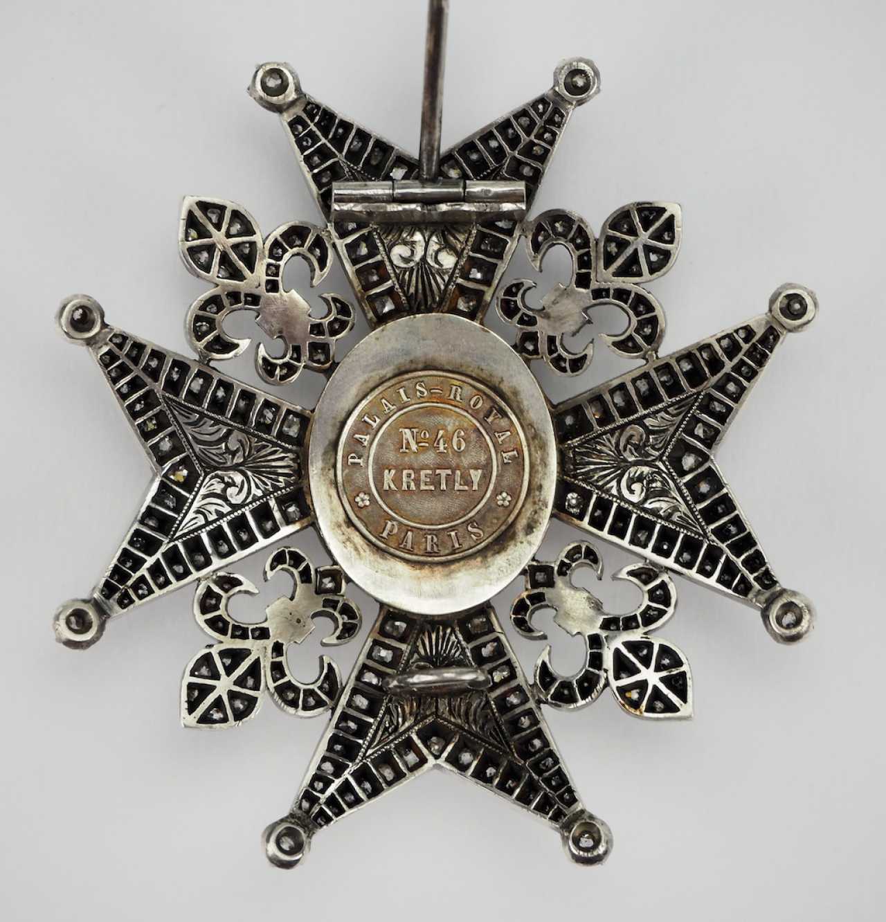 Spanien Königlicher Orden Karls III., Stern der Kommandeure von Nummer