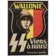 Belgisches Werbeplakat für die SS-Panzerdivision "Wallonie" - photo 1