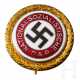 A Golden NSDAP Party Badge - фото 1