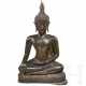Bronzener Buddha, Thailand, 19. Jahrhundert - фото 1
