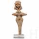 Weibliches Astarte-Idol, Terrakotta, hethitisch, 2. Jahrtausend vor Christus - photo 1