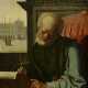 Dutch School. Portrait of a Scholar with the Clock Tower on St Mark's Square in Venice in the Background - Foto 1