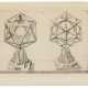 Jost Ammann. Perspective Study with Rhombic Tricontahedron and Icosahedron - Foto 1