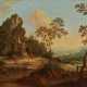 Johann Christian Vollerdt. Wide Landscape with Shepherds by a Ruin - Foto 1