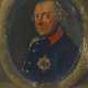 Prussian Court Painter. Portrait Miniature of Frederick the Great within Victory Wreath - photo 1