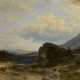 Carl Adolf Rudolf Julius von Perbandt. Wide Landscape with Wagon - photo 1