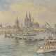 Carl Rüdell. View of the Old Town of Cologne from the Deutz Side - photo 1