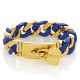 Lapis Lazuli-Curb Bracelet - photo 1