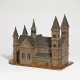 Dänemark. Wood and cardboard model of a neo-renaissance church - фото 1