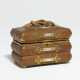 France. Small leather case with flacons - photo 1