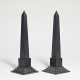 Wohl England. Pair of marble obelisks - фото 1
