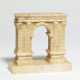 Italy. Large alabaster model of the Arch of Augustus in Aosta - Foto 1
