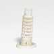 Small alabaster model of the Leaning Tower of Pisa - Foto 1