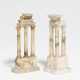 Italy. Two alabaster models of Roman temples - фото 1