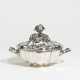 Paris. Lidded silver bowl with knob made of various vegetables - photo 1