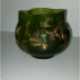 Emile Gallé. Round bulbous glass vase with fuchsias - photo 1