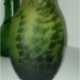 Emile Gallé. Small glass vase with fern leafs - photo 1