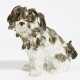Meissen. Porcelain figurine of a Bolognese dog - photo 1
