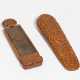Two boxwood tobacco graters - photo 1