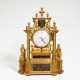 South Germany. Wooden classicism commode clock with musical mechanism - Foto 1