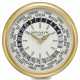 Patek Philippe. INDUCTA FOR PATEK PHILIPPE, GILT BRASS WORLD TIME WALL CLOCK - Foto 1