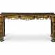 A `CHINESE CHIPPENDALE` BLACK AND GILT JAPANNED SIDE TABLE - фото 1