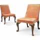 A PAIR OF GEORGE II MAHOGANY SIDE CHAIRS - фото 1