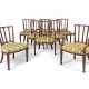 A SET OF EIGHT MAHOGANY DINING-CHAIRS - photo 1