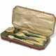 A GERMAN SILVER-GILT TRAVELLING NECESSAIRE - фото 1