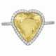JAR COLORED DIAMOND AND DIAMOND RING - Foto 1
