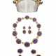 ANTIQUE SUITE OF AMETHYST JEWELRY - Foto 1