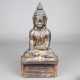 Holzfigur Buddha Shakyamuni - photo 1