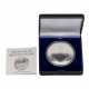 Rhodium Treasures of Mother Nature Proof Silver Coin 1 Fiji Dollar - photo 1