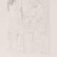 Pablo Picasso. Femme laide devant la Sculpture d'une Marie-Thérèse athlétique appuyée sur un Autoportrait du Sculpteur - photo 1