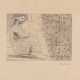 Pablo Picasso. Marie-Thérèse, en vestale, weillant le minotaure endarmi - фото 1