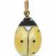 Fabergé. A GUILLOCH&#201; AND CHAMPLEV&#201; ENAMEL GOLD-MOUNTED EGG PENDANT - photo 1