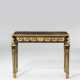 A LATE LOUIS XV ORMOLU-MOUNTED EBONY CENTER TABLE - photo 1