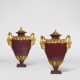 A PAIR OF RUSSIAN ORMOLU-MOUNTED KORGON PORPHYRY COVERED VASES - photo 1
