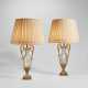 A PAIR OF CHARLES X ORMOLU-MOUNTED CUT-GLASS VASES, MOUNTED AS LAMPS - Foto 1