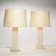 A PAIR OF COMPOSITE LAMPS - photo 1