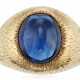 Schlumberger, Jean. Tiffany & Co.. TIFFANY & CO. JEAN SCHLUMBERGER SAPPHIRE AND GOLD RING - photo 1