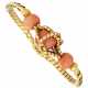 CORAL AND GOLD BRACELET - photo 1