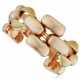 TIFFANY & CO. TWO-TONE GOLD BRACELET - фото 1