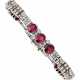 RUBY AND DIAMOND BRACELET - photo 1