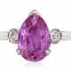 PINK SAPPHIRE AND DIAMOND RING - фото 1