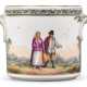 A Russian porcelain cache pot, Imperial Porcelain Factory, period of Catherine II, circa 1762-1796 - фото 1