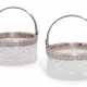 A pair of Fabergé silver-mounted cut-glass baskets, Moscow, 1899-1908 - фото 1